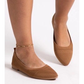 D/CEO Wendana-kankaiset karamellikengät ruskea 1