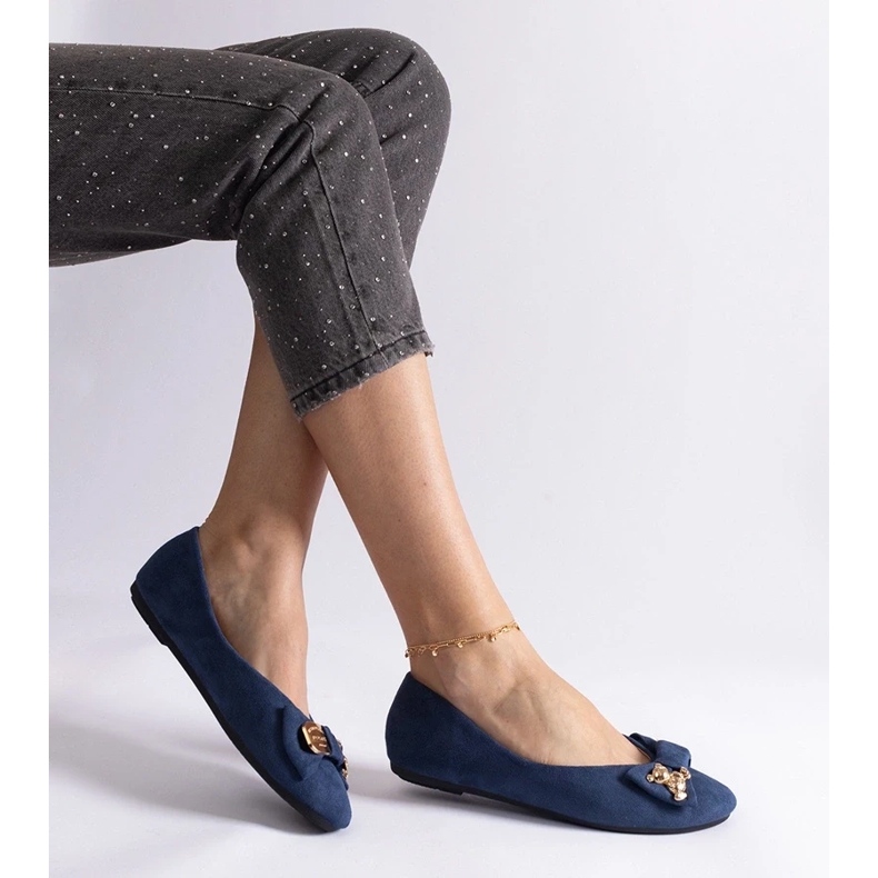 D/CEO Tummansininen balettiasunto, jossa on Esdras-jousi ja rintakoru 1