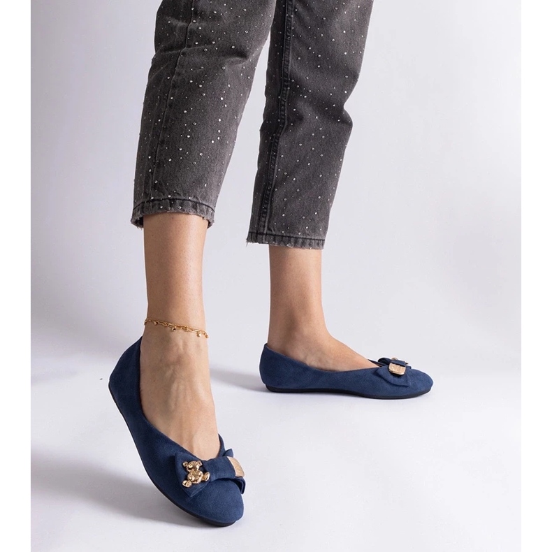 D/CEO Tummansininen balettiasunto, jossa on Esdras-jousi ja rintakoru 2