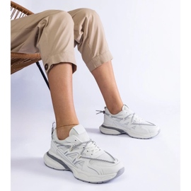 D/CEO Valkoiset naisten tennarit massiivisella Colunga-pohjalla valkoinen 1