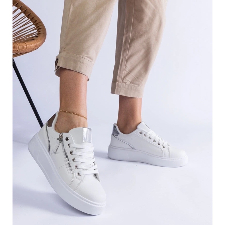 D/CEO Benedetta valkoiset naisten urheilulenkkarit valkoinen 2