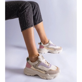 D/CEO Moniväriset lenkkarit kimaltelevilla Clorinda-sisäkkeillä monivärinen 1