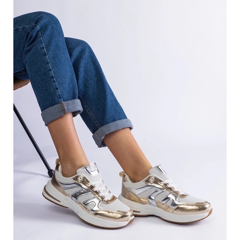 D/CEO Materiaalien lenkkarit lenkkarit, joissa on Elayne Gold Inserts kultainen 1