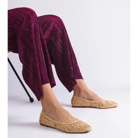 D/CEO Beige balleriinit punottu salinela 1