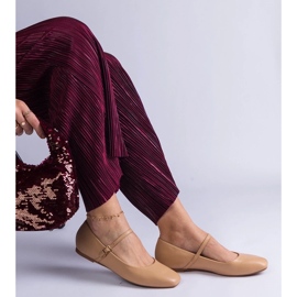 D/CEO Beige balleriinit ekologisella kanaalla Kamelia 1