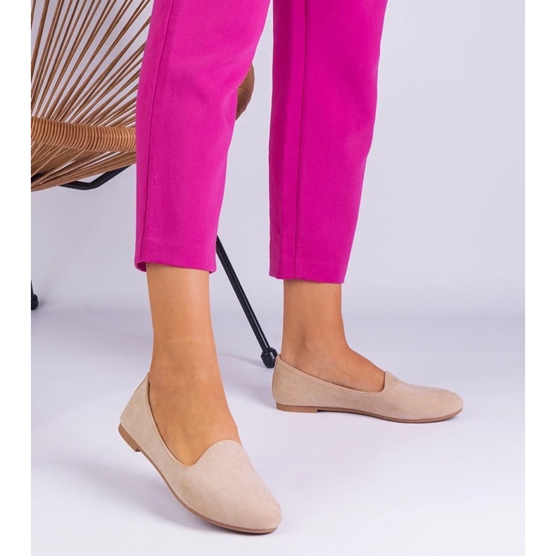 D/CEO Beige Classic Ballerinas Ekozamsz Valensiasta 2