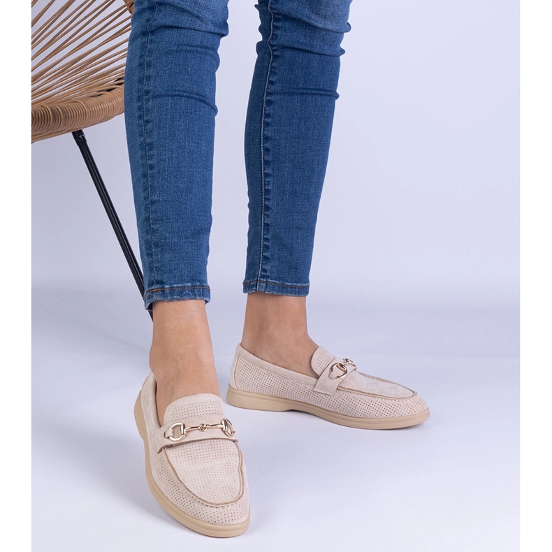 Beige Openwork Ekozamzamowe -leipät kultaisella sisustuksella 1