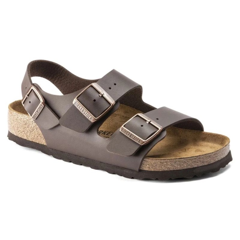 Miesten sandaalit Birkenstock Milano BS 0034701 Brown ruskea 1