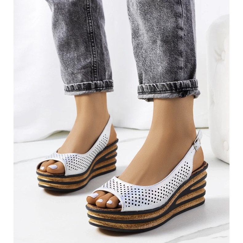 D/CEO Hopeiset espadrillit Griner-kiilassa hopea 1