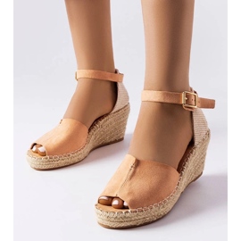 D/CEO Lauderdalen vaaleanpunaiset wedge-espadrillit vaaleanpunainen 2