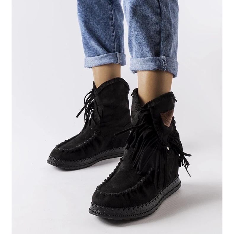 D/CEO Giudicen mustat kiila saappaat 2