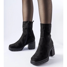 D/CEO Nilkan mustat saappaat Eco-Eco-Zamsz Agordino Postissa 1