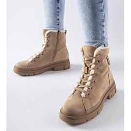 D/CEO Beiget eristetyt nilkkurit Pompein ekologisesta mokkasta 1