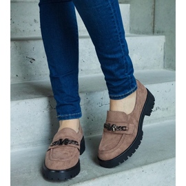 D/CEO Vinceza-ruskeat mokkanahkaat 1