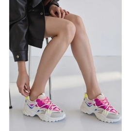 Naisten lenkkarit Zelora Rose Red monivärinen 2