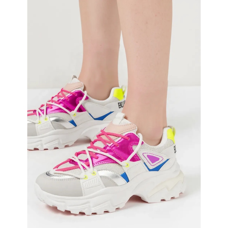 Naisten lenkkarit Zelora Rose Red monivärinen 1