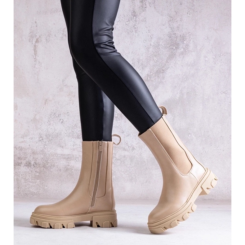 D/CEO Beiget korkeat nilkkurit Manera ekonahasta 1