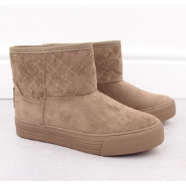 Big Star Naisten lumilaa saappaat iso tähti int2041b beige 1