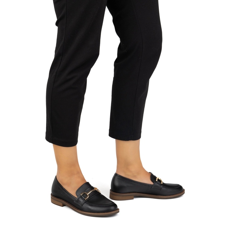 Exquisite Naisten nahkapumput 1510ex musta 1