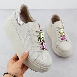 Urheilukengät Filippo Paw588A -alustalla beige 1