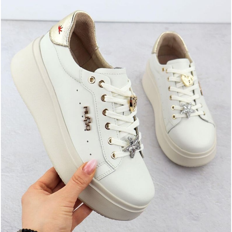 Kengät Filippo Paw592 -alustalla beige 1