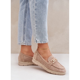 Avointyöt, joissa on kultainen yksityiskohta ja juutti beige punos 2