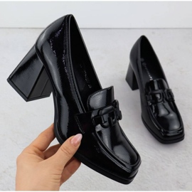 Kengät Potocki SZ12553 -viestissä mustalla sisustuksella 1