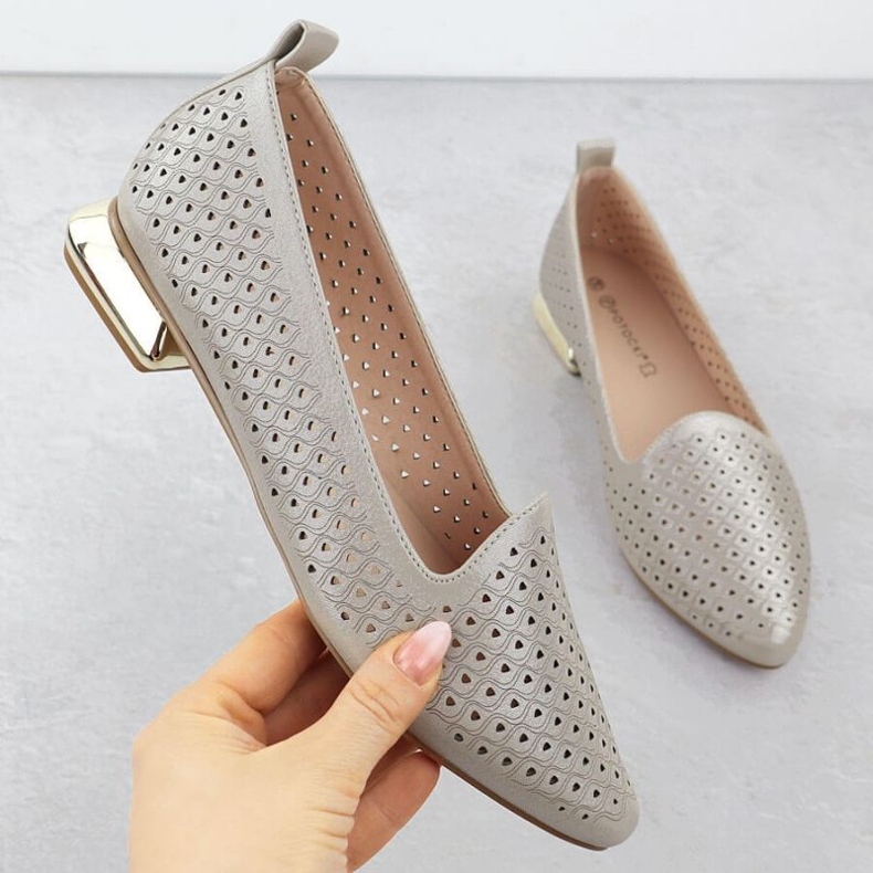 Potocki Kengät koristeellisella kantapäällä SZ12574 WOL290 1