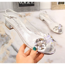 Sabatina sab126a sandaalit Tansparenty hopea 1