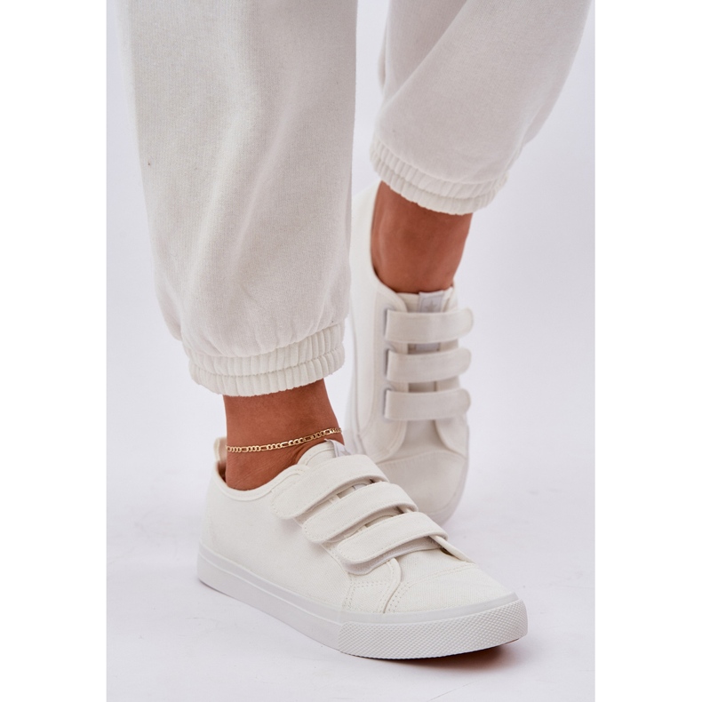 Nuorten matala tarranauha valkoinen 1