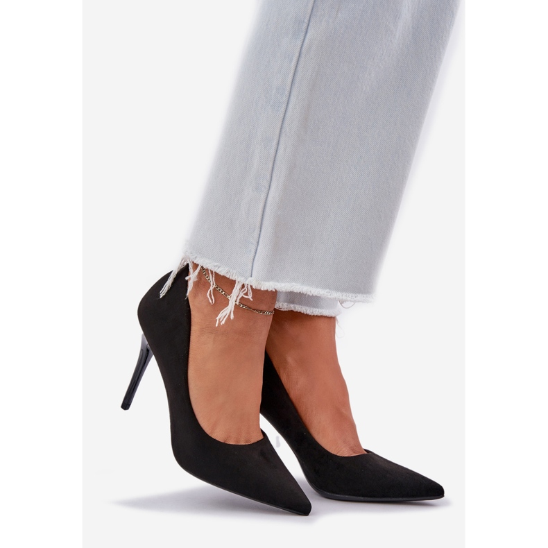 Klassinen ekologinen nasta musta mokkanahka 1