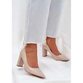 Seastar Maalattu pumput baarikorkojen beige 2