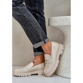 Maalattu naisten leipät nastailla beige -karhu 2