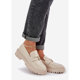 Maalattu naisten leipät nastailla beige -karhu 1