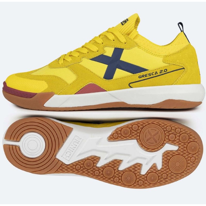 Munich München Gresca 2.0 3003003 jalkapallokengissä keltainen 1