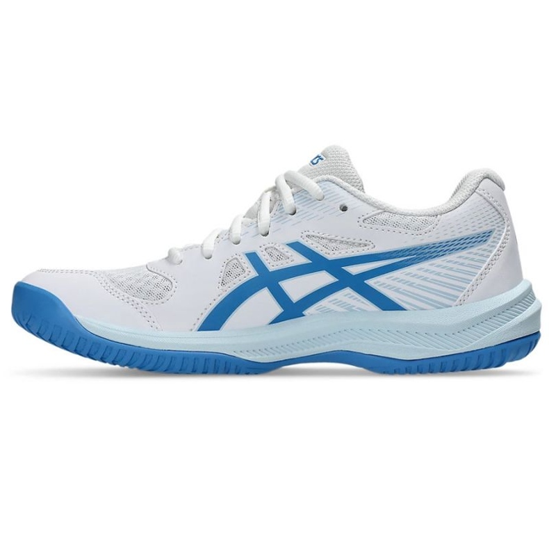 Asics Upcurt 6 1072A107 101 Lentopallokengät valkoinen 1
