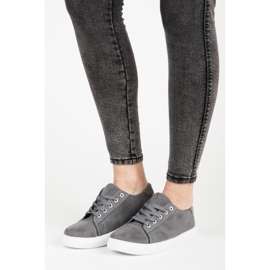 Harjakattoiset lenkkarit harmaa 1