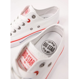 Big Star Naisten lenkkarit iso tähti NN274656 valkoinen 1