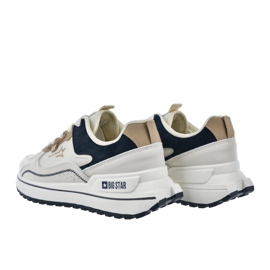Sneakers Naisten kengät Big Star NN274A092 Beige 2