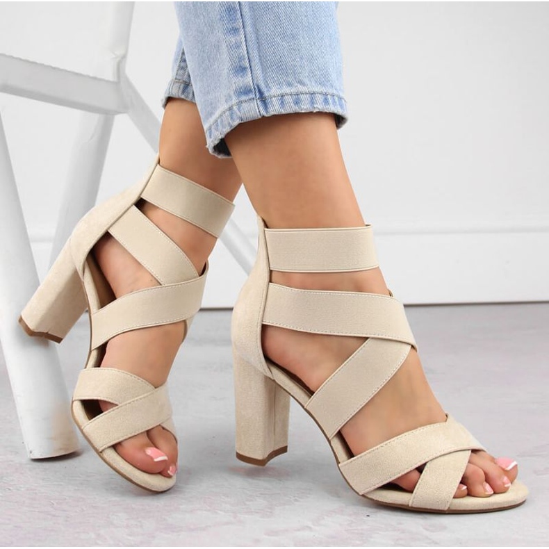 EVento W EVE443B korkokengät, beige 1