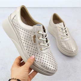 Vinceza Openwork Sports Shoes 7890 Zlotys kultainen 1