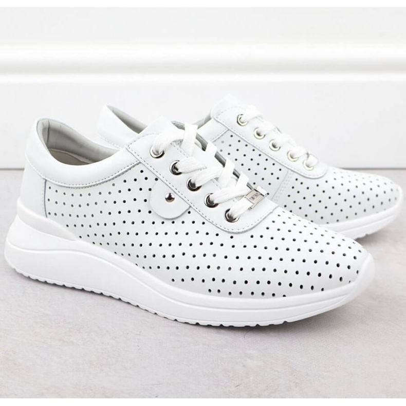 Vinceza 79532 Openwork Sports Shoes valkoinen 2