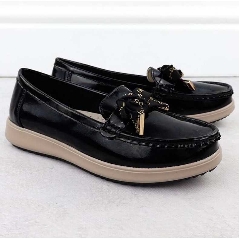 Filippo -mokkanahkakengät DP6457 Paw594a musta 2