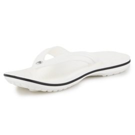 Miesten flip-flops Crocs Crocband Flip 11033-100 valkoinen 3