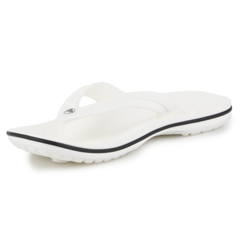 Miesten flip-flops Crocs Crocband Flip 11033-100 valkoinen 3