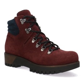 Olivier Naisten burgundin naisten saappaat 5-0958-034 punainen 1