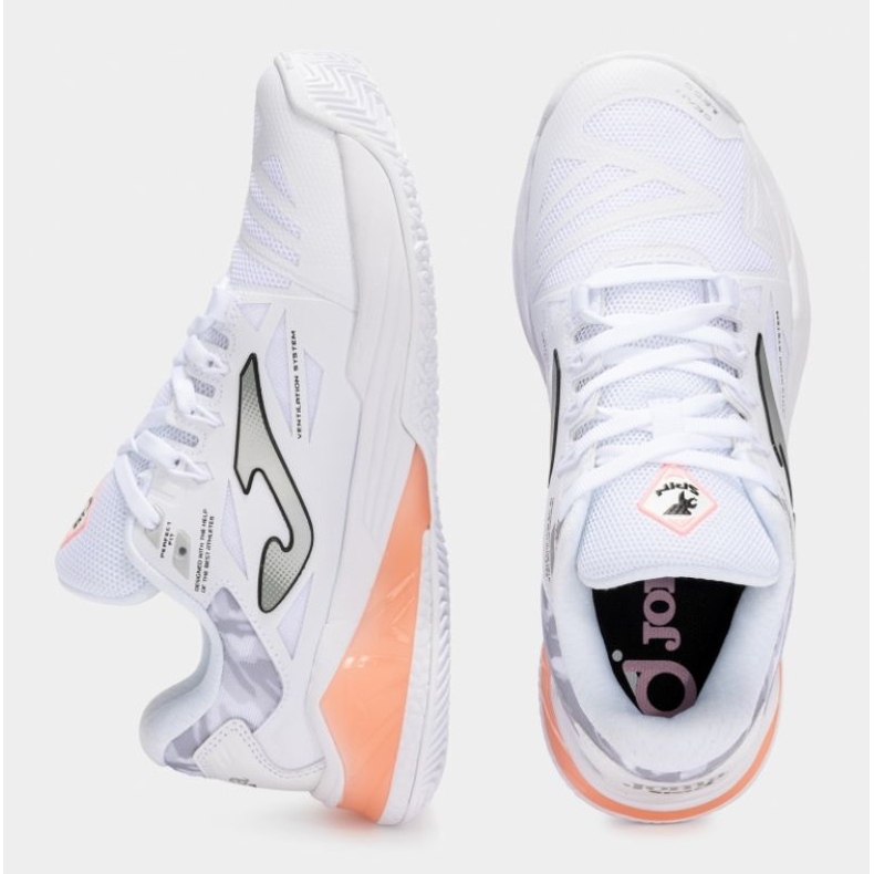 Tenniskengät Joma spin Lady 2502 Tspils2502om valkoinen 1