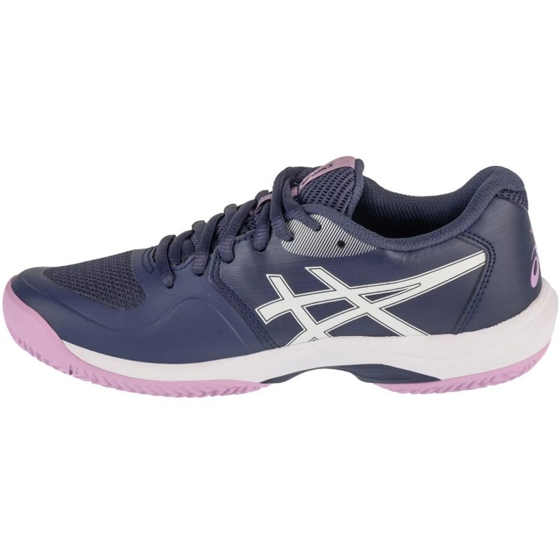 Asics Game FF Clay/OC 1042A282-500 Tenniskengät laivastonsininen 1
