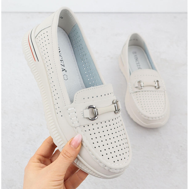 AVEUTTO Nahkakengät, beige -leipät Vinceza 95331 1