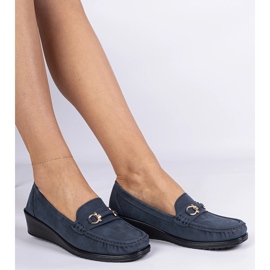 Merivoimien naisten kiila Mandes mattapintaisella maalilla sininen 2